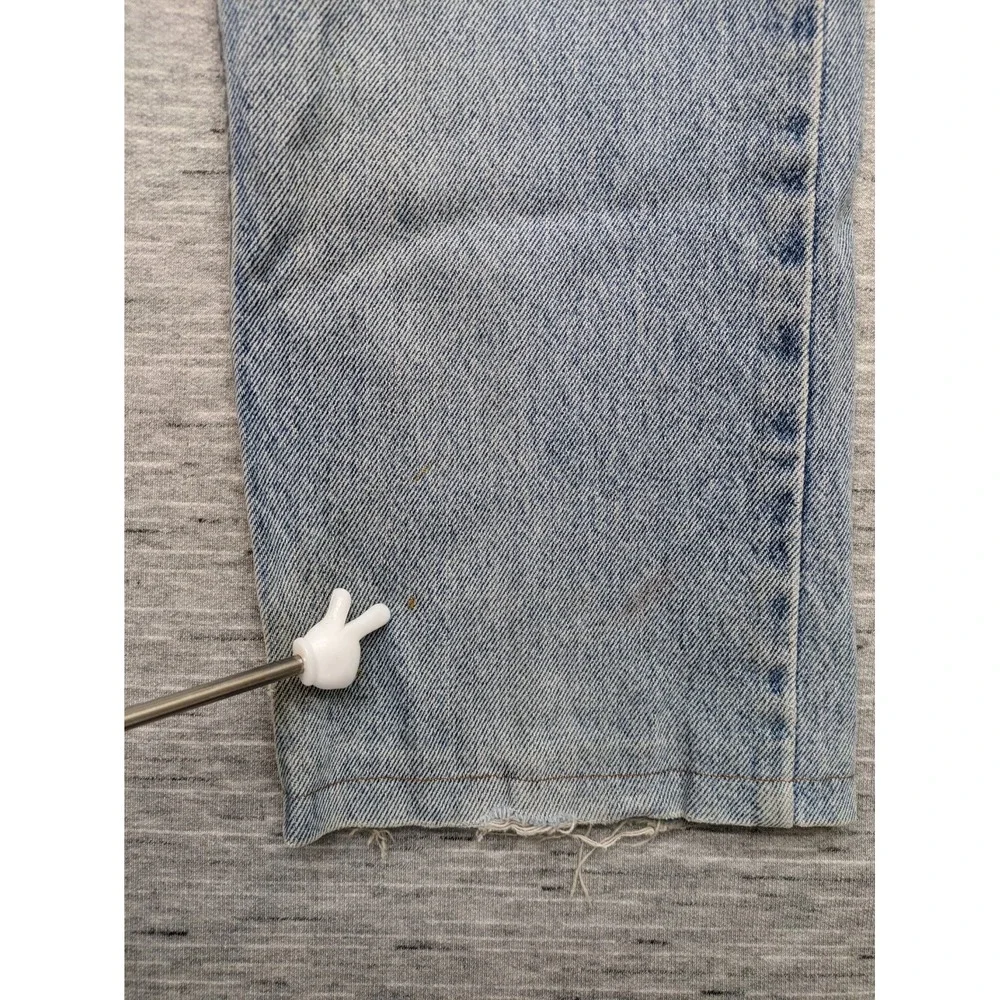 VTG Levis 505 Jeans Mens‎ 33x32 Blue Straight Leg Regular USA 90s Thrashed Read